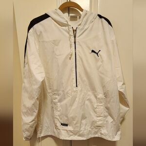 Puma half zip wind breaker